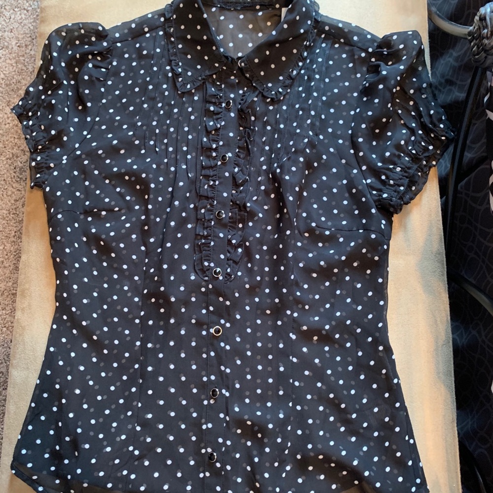 Guess Jeans Medium Polka dot blouse